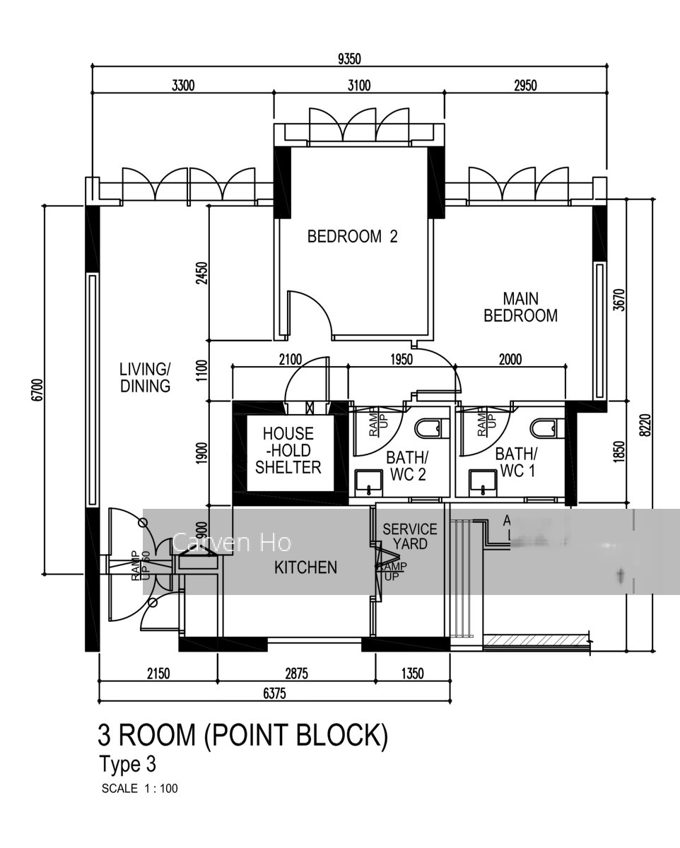 Blk 524B Tampines Central 7 (Tampines), HDB 3 Rooms #204652941